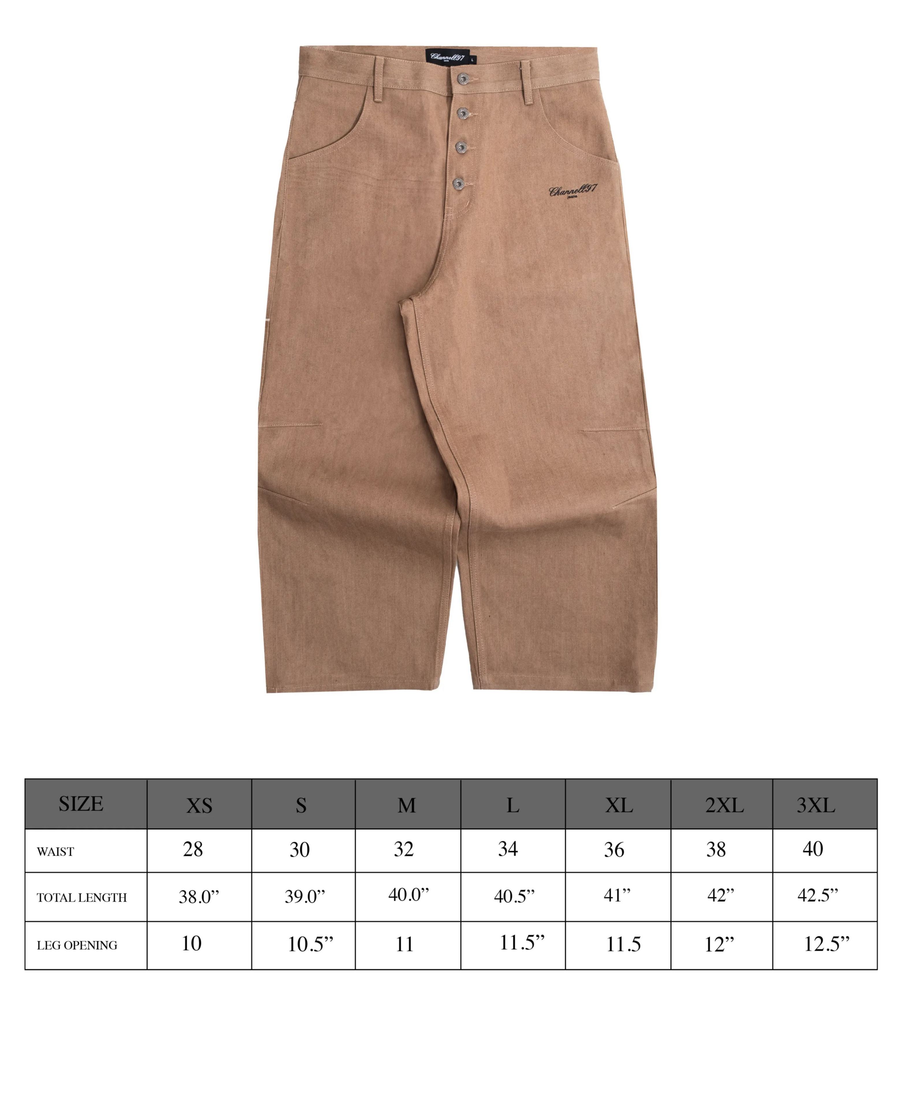 MACHINE DENIM & SELVEDGE CHINO'S (BUNDLE)