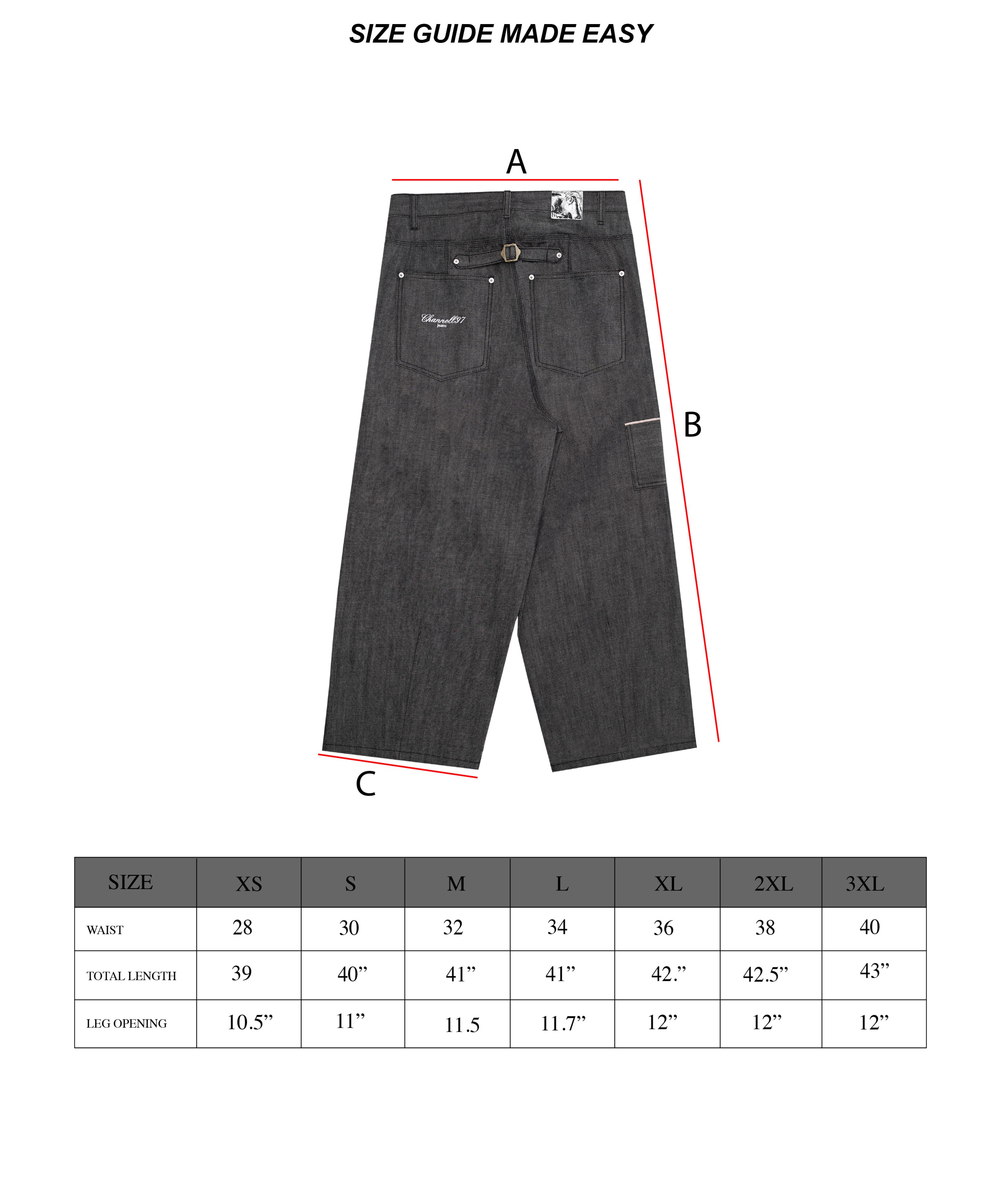 SELVEDGE DENIM BLACK