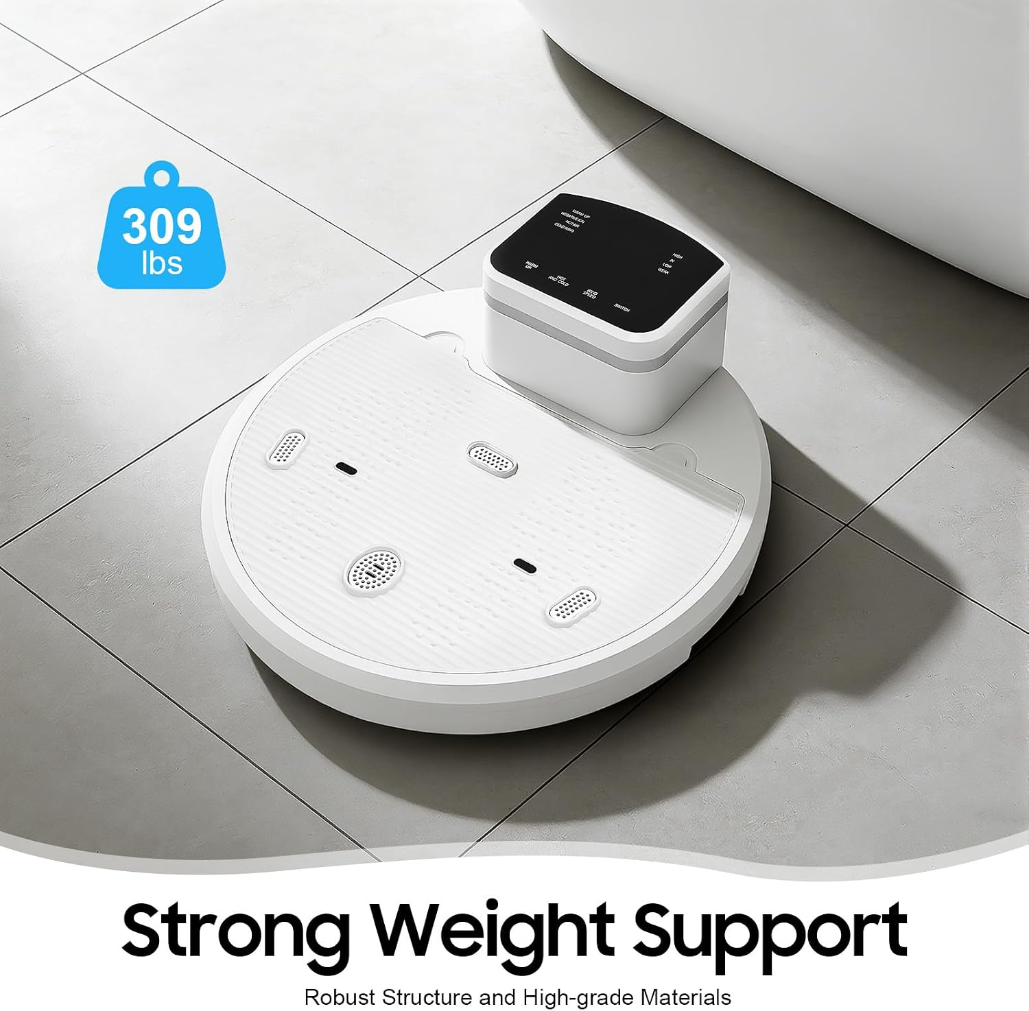 Full Body Dryer | 1400W Hands-Free Infrared Sensor, 4 Speeds with Warm & Cool Air