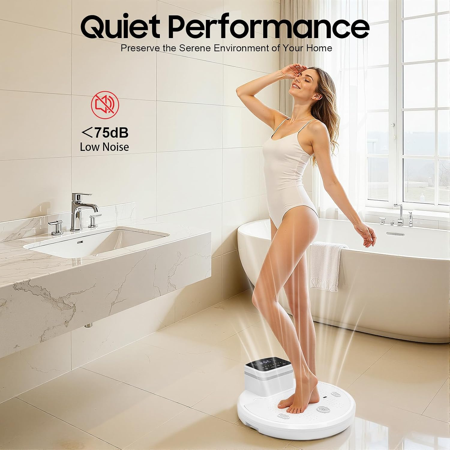 Full Body Dryer | 1400W Hands-Free Infrared Sensor, 4 Speeds with Warm & Cool Air