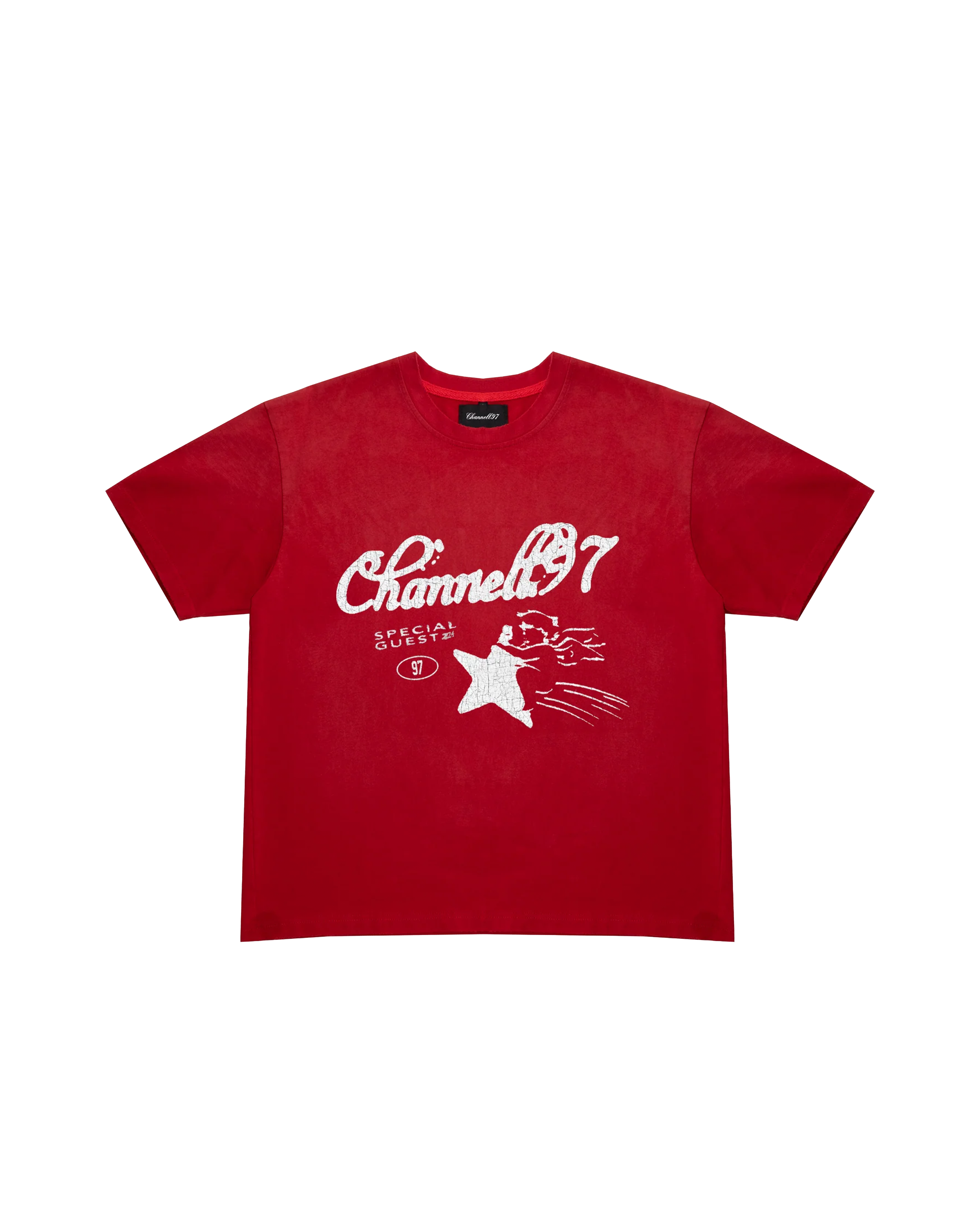 STARS TEE RED