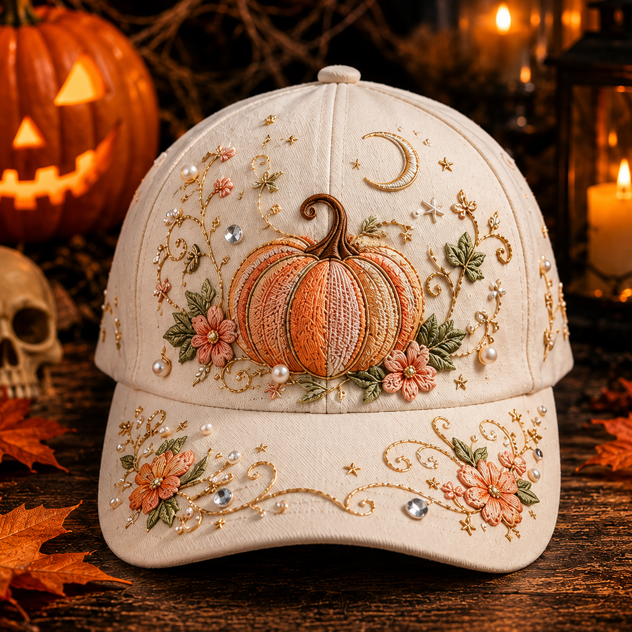 3D Halloween Printed Baseball Cap
