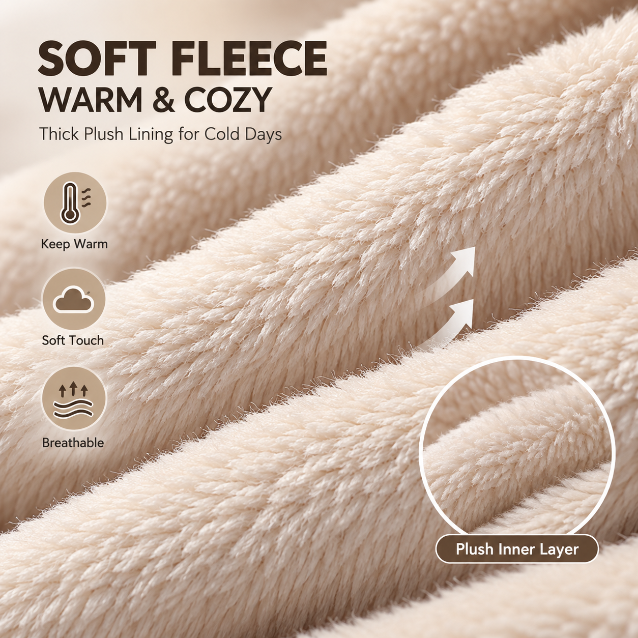 🔥Last Day 50% OFF-3-in-1 Winter Fleece Balaclava Hood 🧣❄️ Warm Face, Ear & Neck Cover