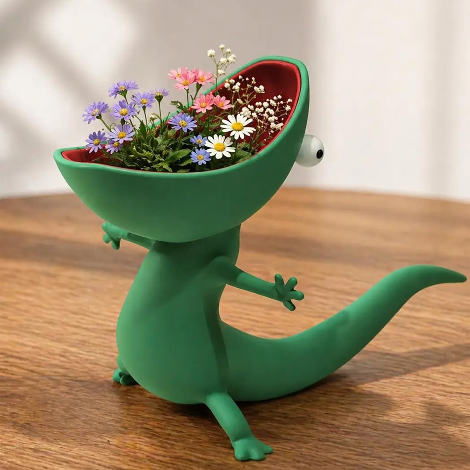 Cute Big Mouth Lizard Soap Dish