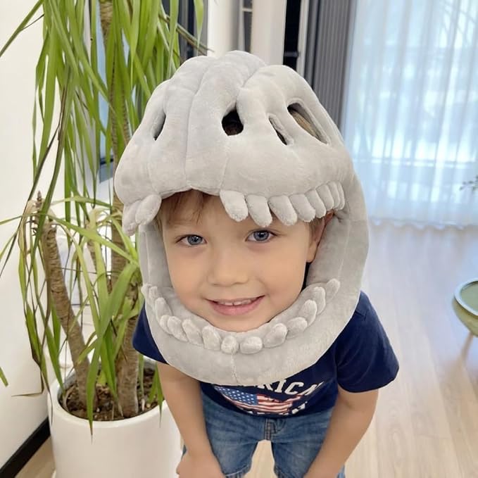 Dinosaur Skeleton Plush Costume