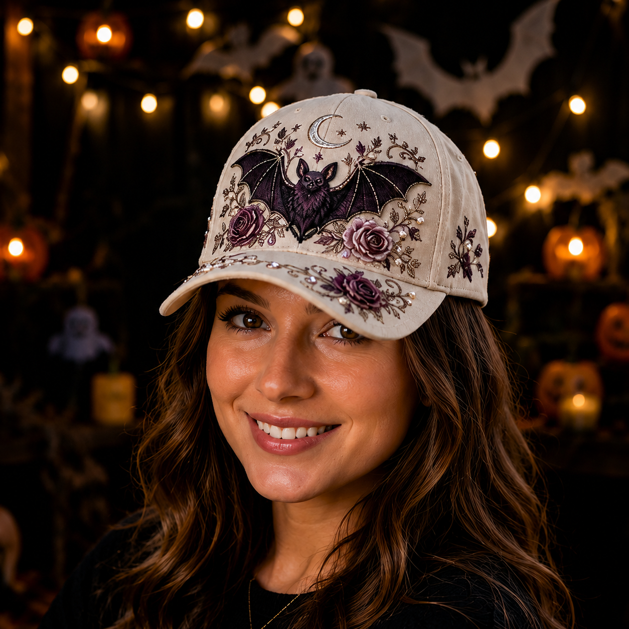 3D Halloween Printed Baseball Cap