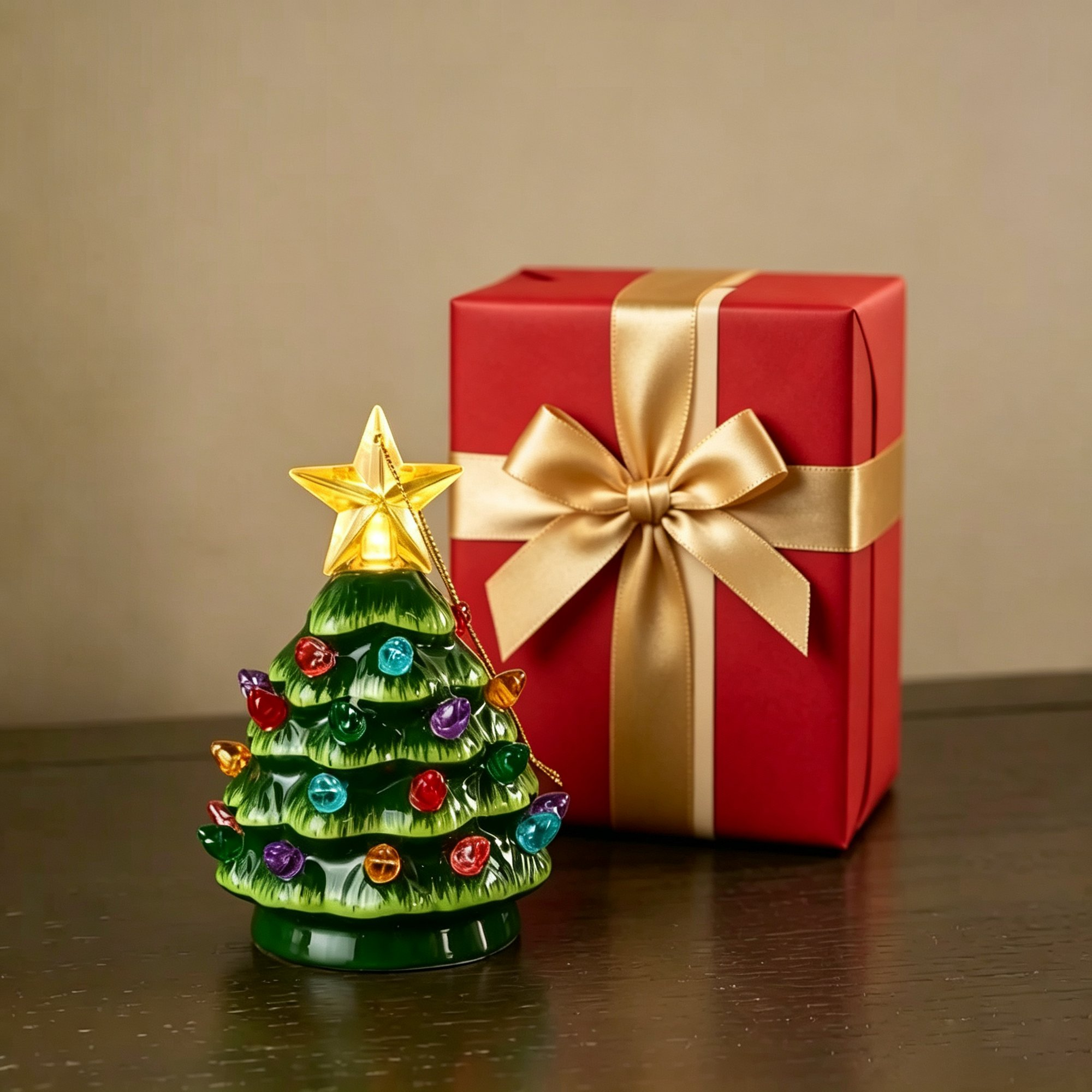 Christmas Set of 4 Mini Nostalgic Tree Ornaments