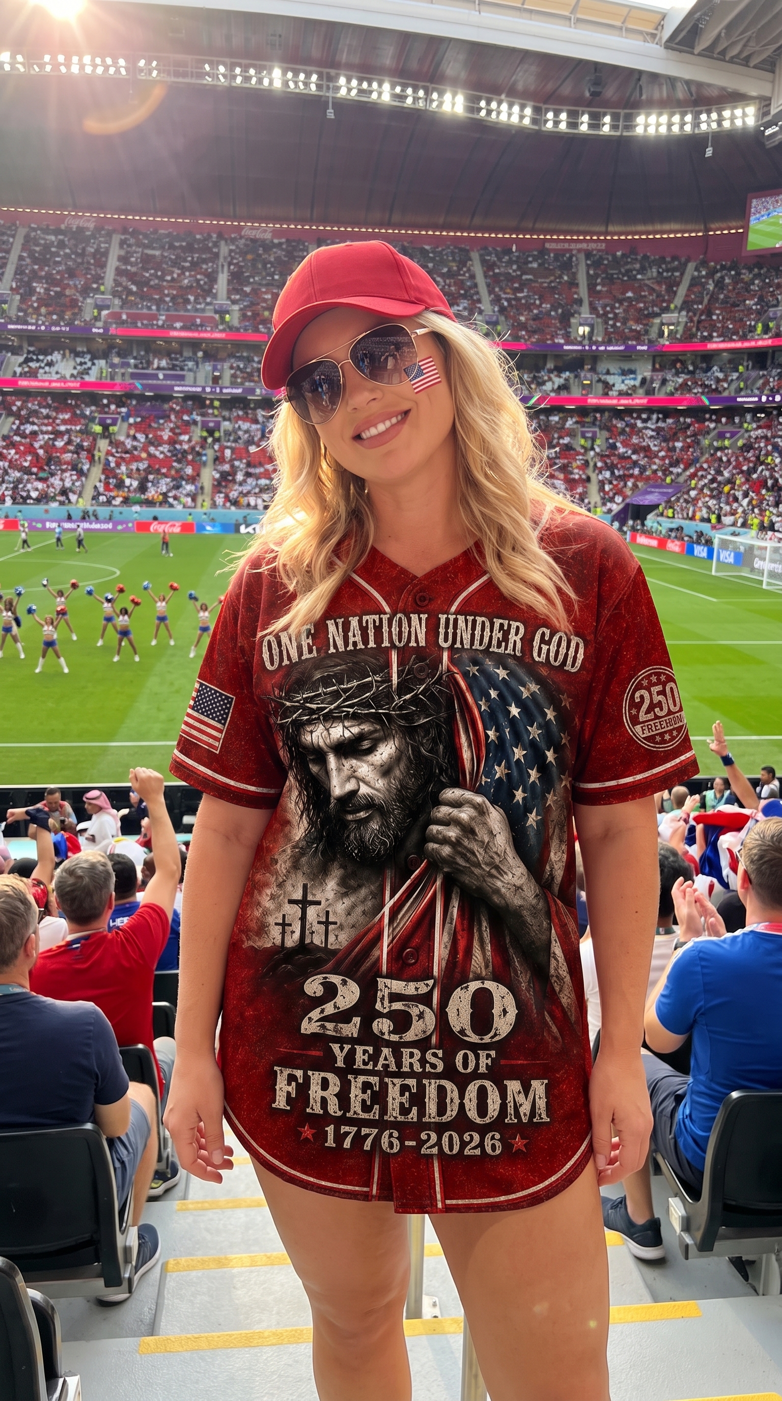250th Anniversary USA Shirt – Eagle, Flag, and Stars Design, Unisex Tee for All Ages
