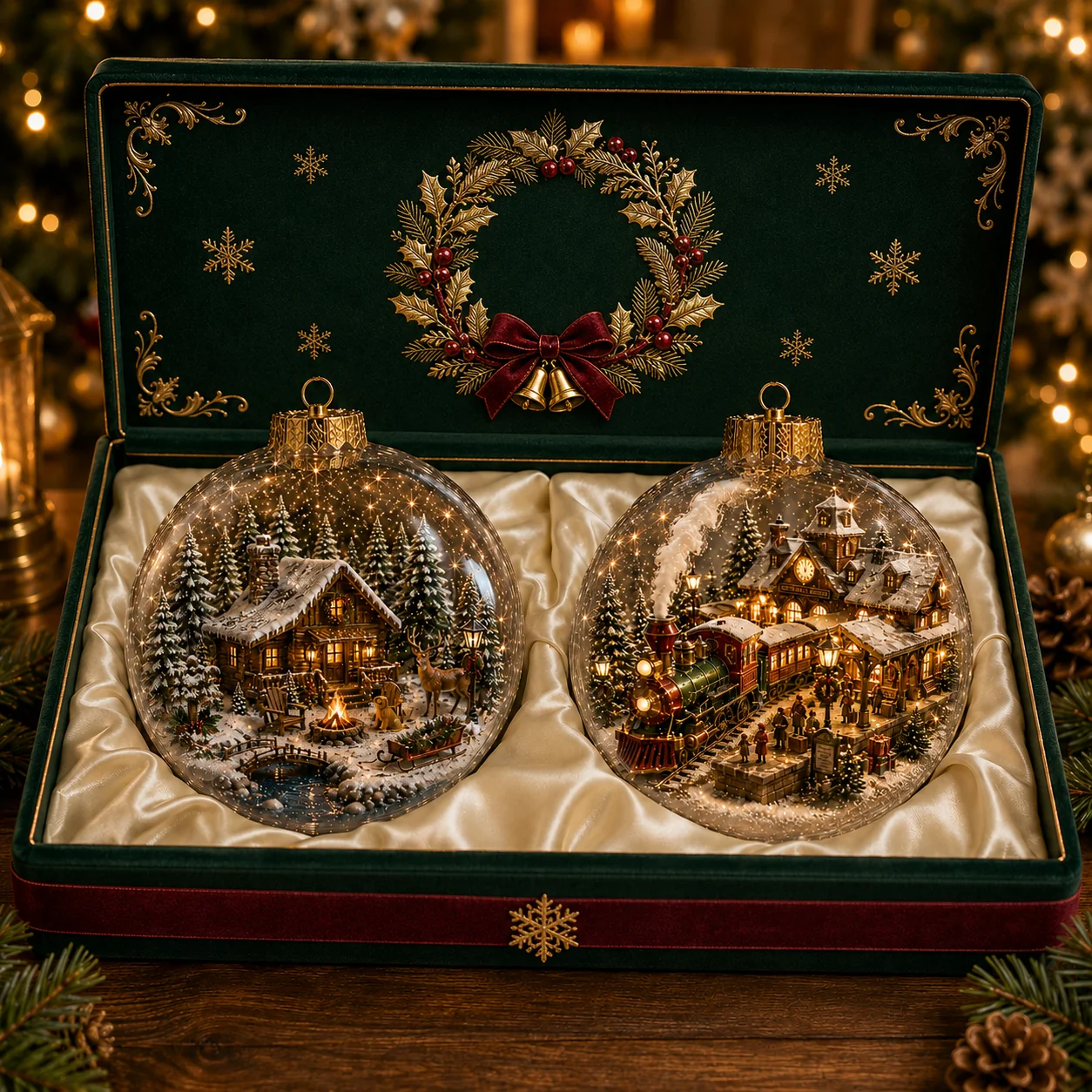 ⏰ Limited anniversary edition✨Christmas landscape decorations—free shipping!!