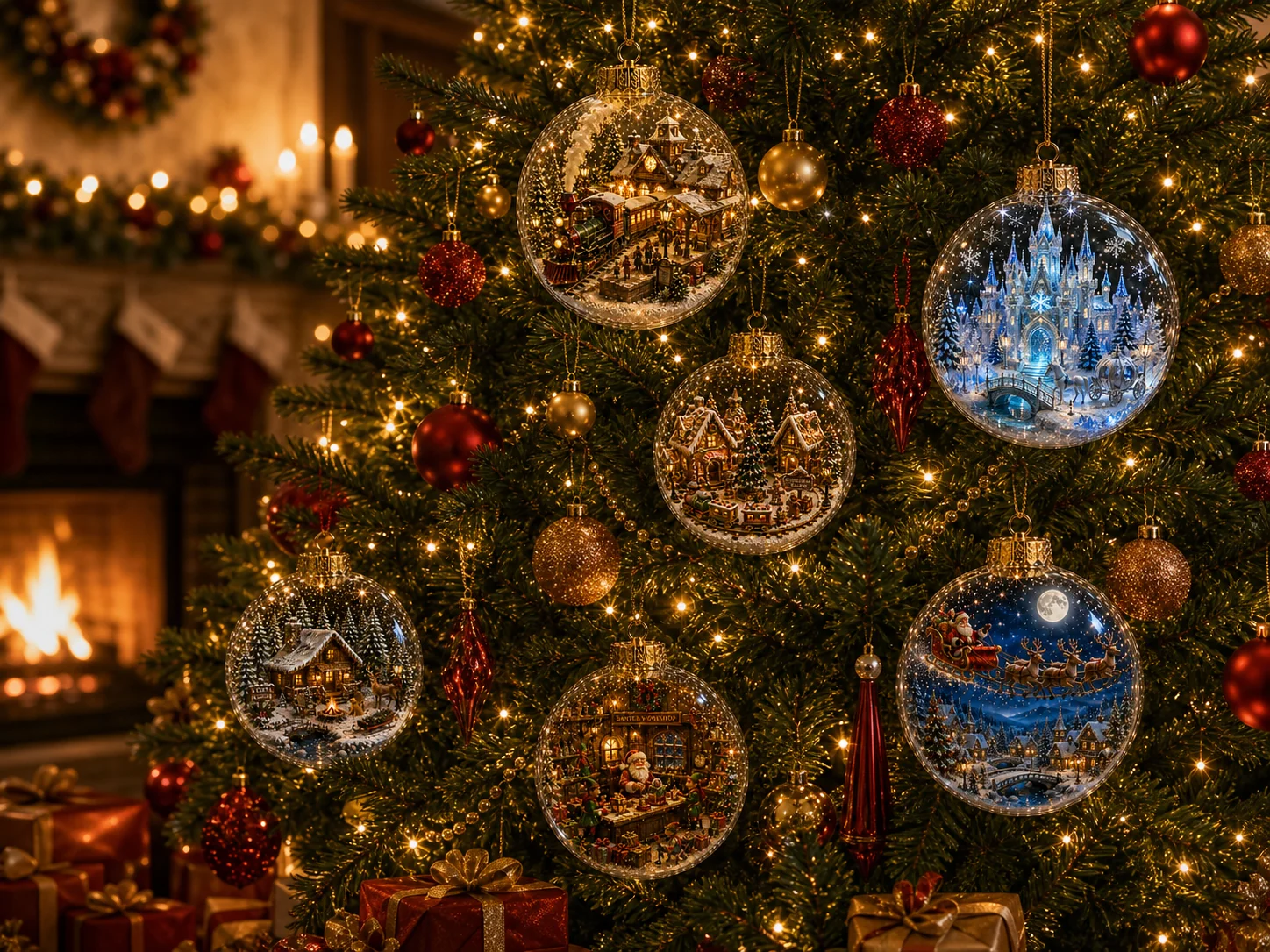 ⏰ Limited anniversary edition✨Christmas landscape decorations—free shipping!!