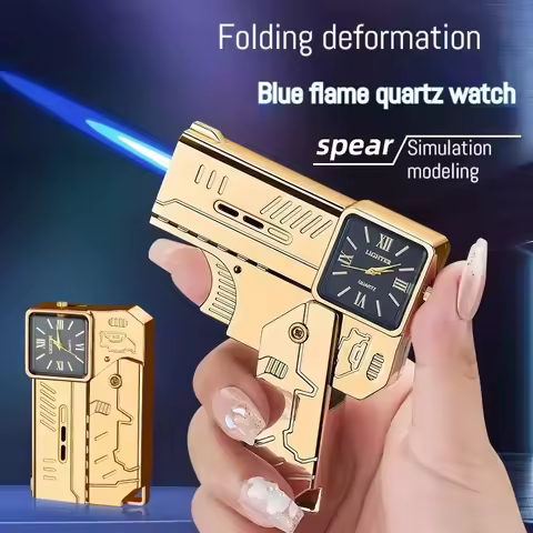🔥Hot Sale-50% OFF🔥Folding  Lighter With Watch