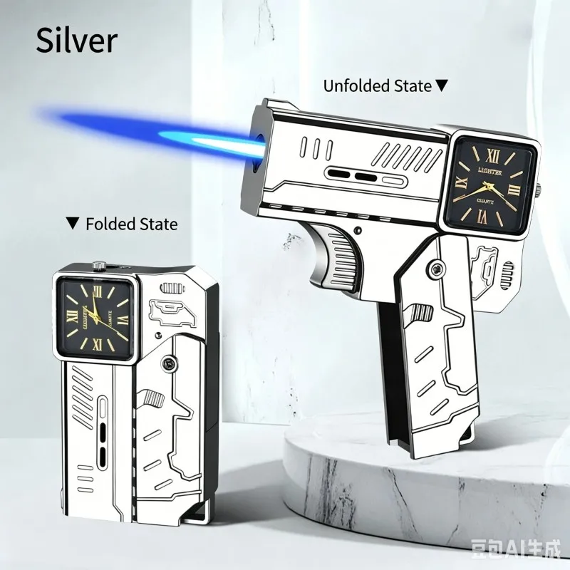 🔥Hot Sale-50% OFF🔥Folding  Lighter With Watch