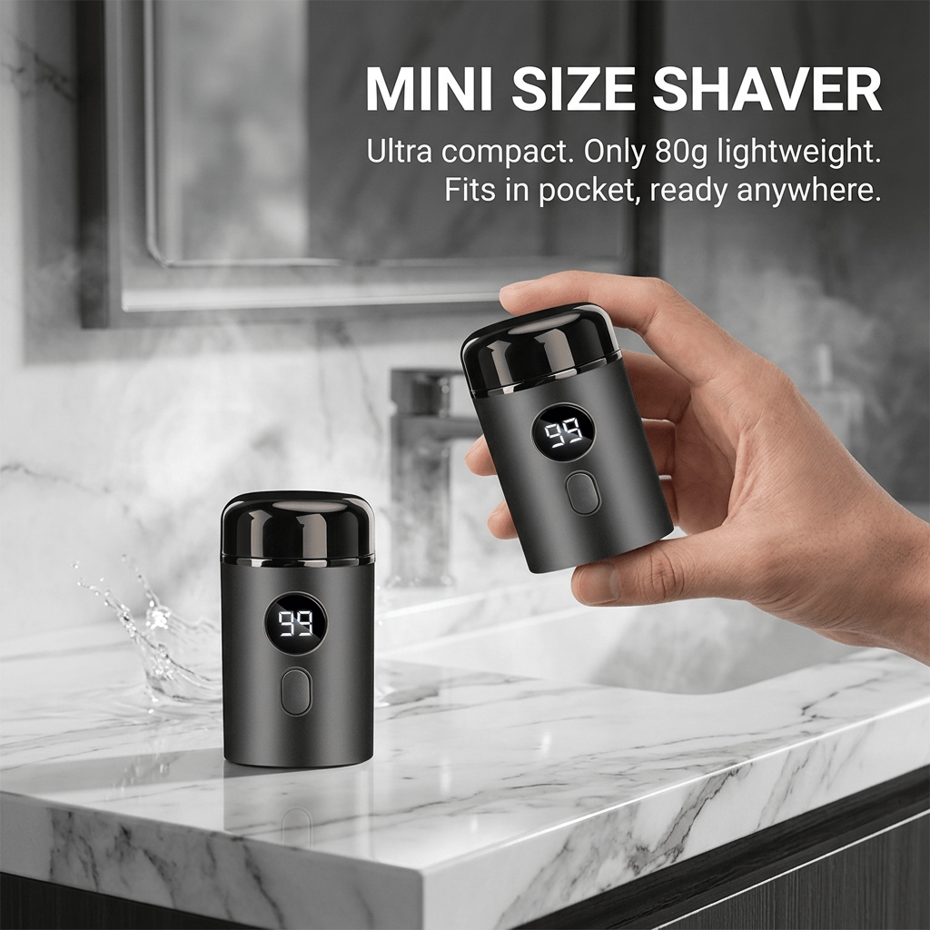 🔥 Last Day 49% OFF🔥Newest Mini Portable Electric Shaver