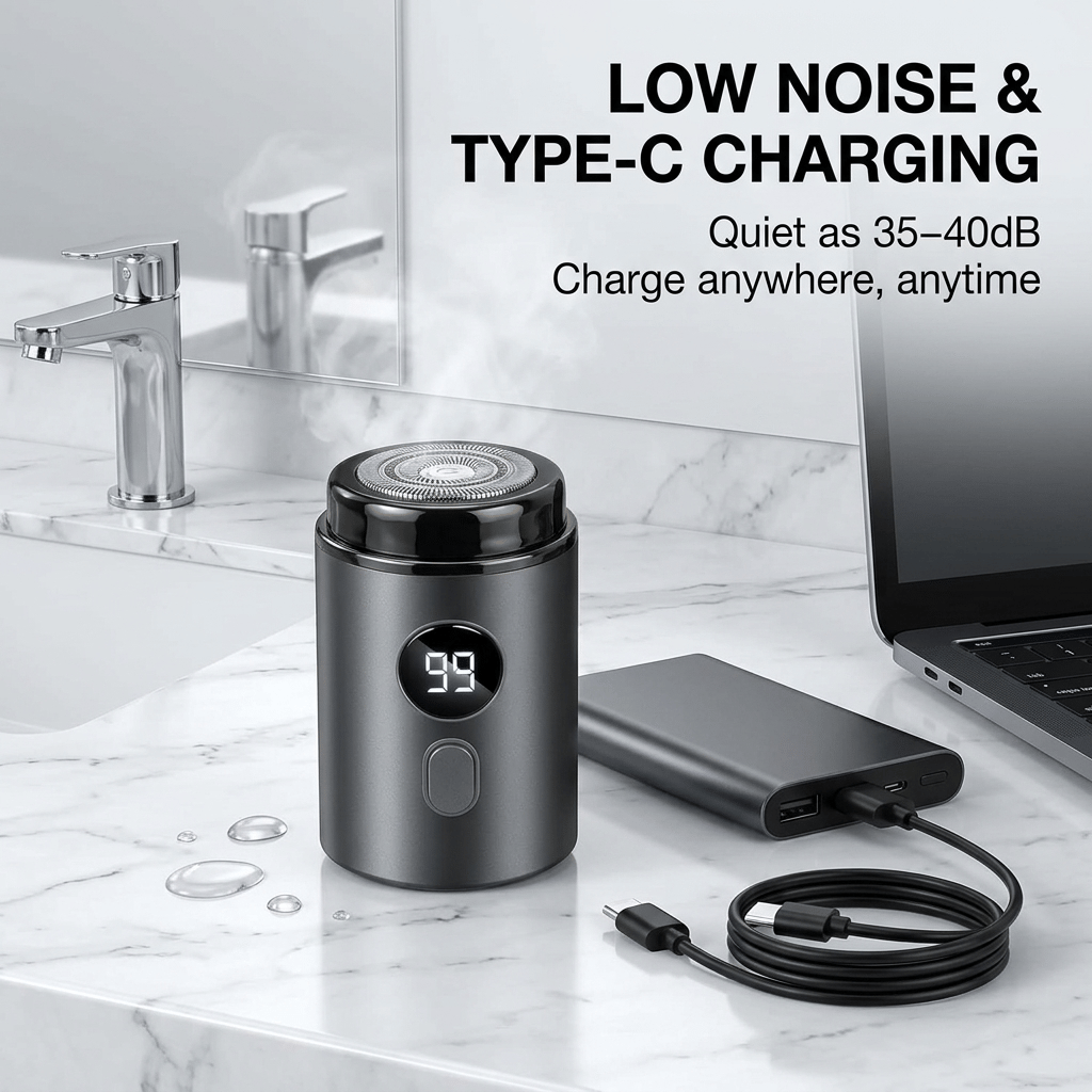 🔥 Last Day 49% OFF🔥Newest Mini Portable Electric Shaver