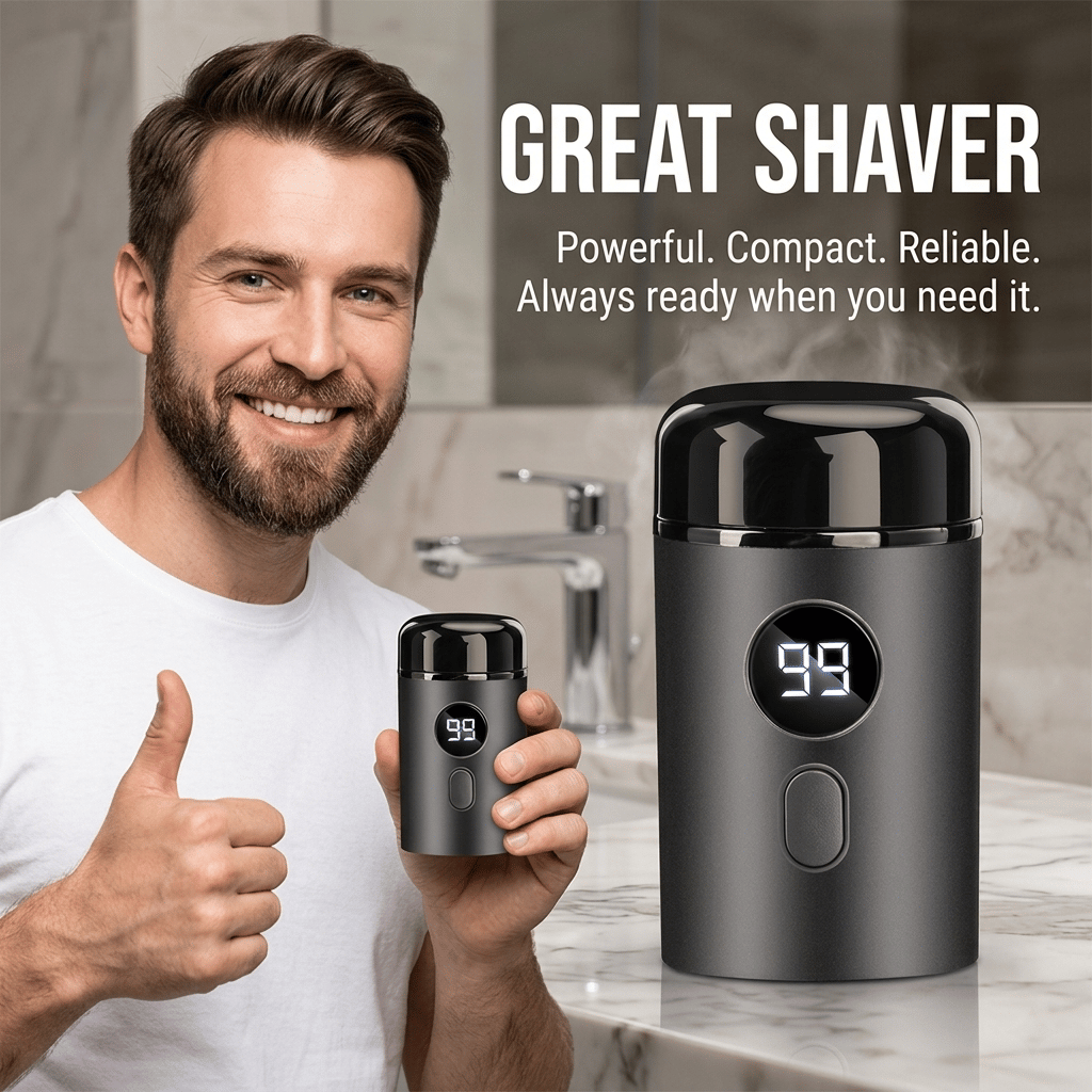 🔥 Last Day 49% OFF🔥Newest Mini Portable Electric Shaver