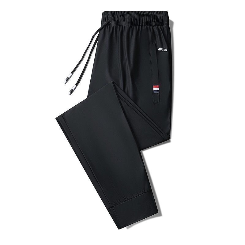 Men's Quick-Dry Cooling Ice Silk Casual Pants | Lightweight Stretch Summer Trousers