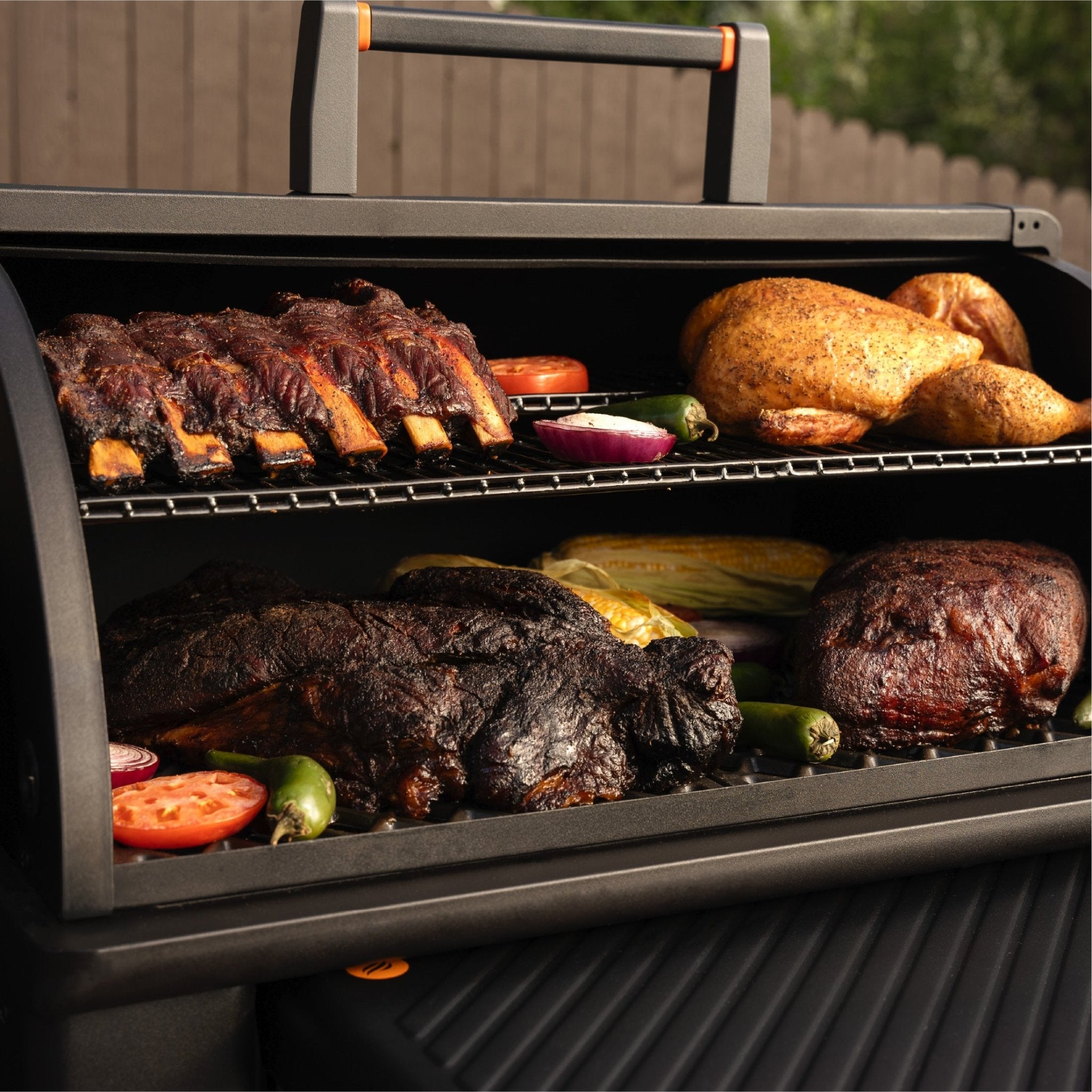 22" XL Griddle & Pellet Grill Combo