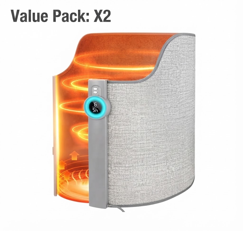 Electric Panel Space Heater with Thermostat