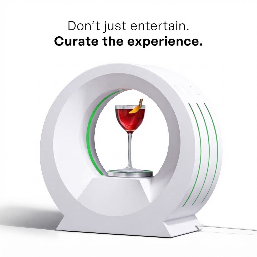 Smart 6-Station Automatic Cocktail Maker with App Control