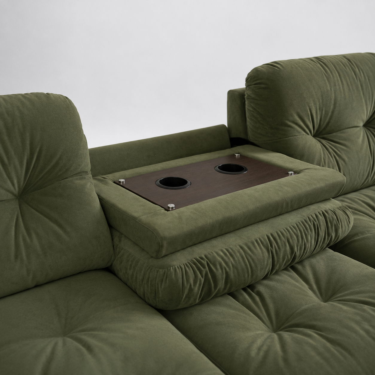 Electric Deep-Seat Extendable Sofa with USB & USB-C Charging