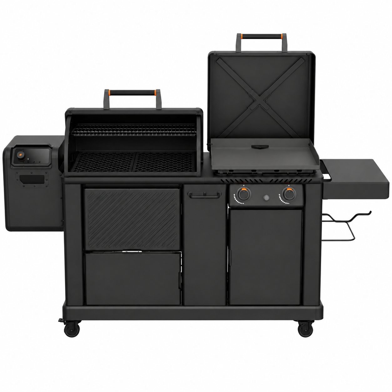 22" XL Griddle & Pellet Grill Combo