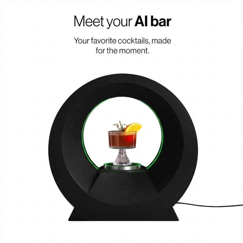 Smart 6-Station Automatic Cocktail Maker with App Control