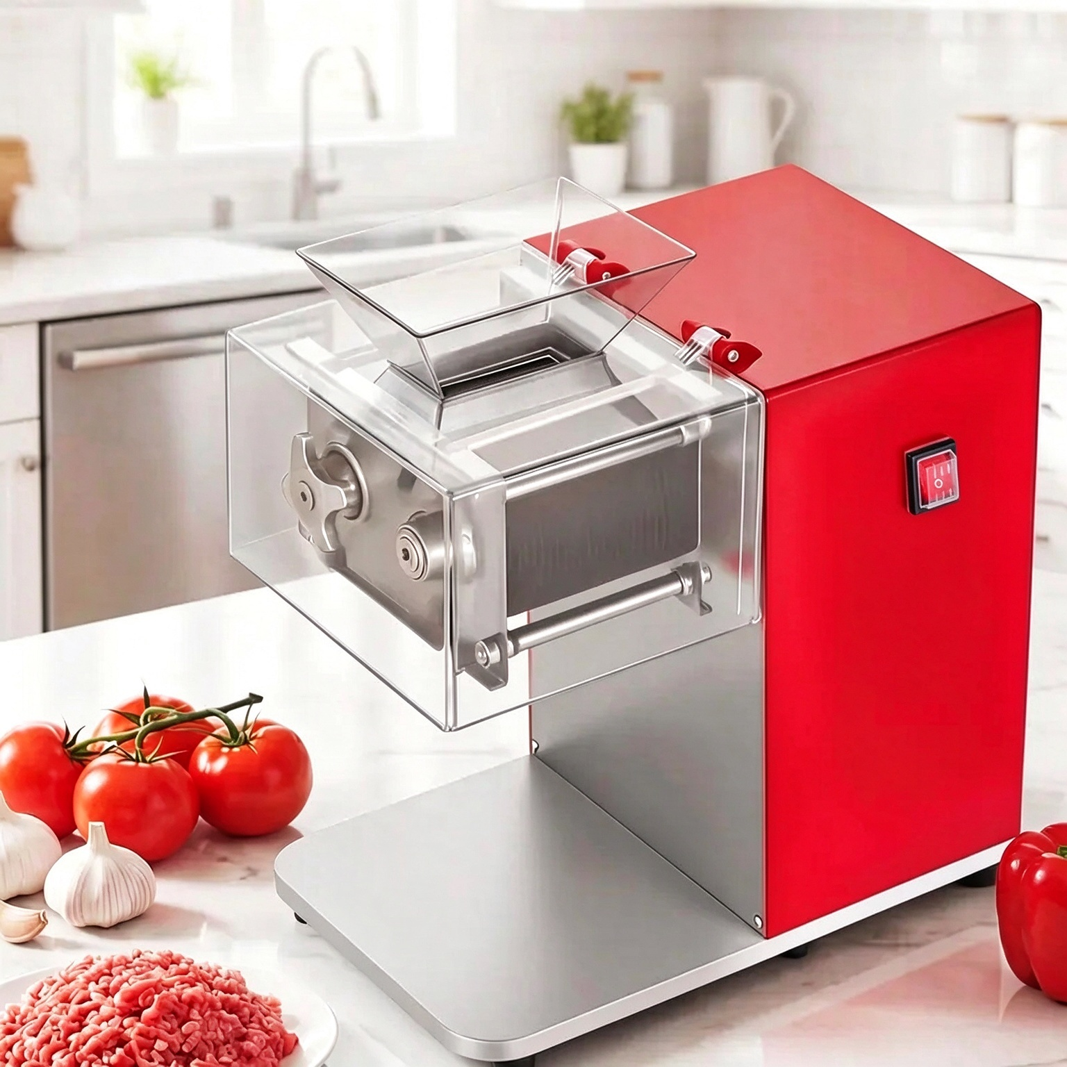 VEVOR 850W Commercial Meat Cutter Machine