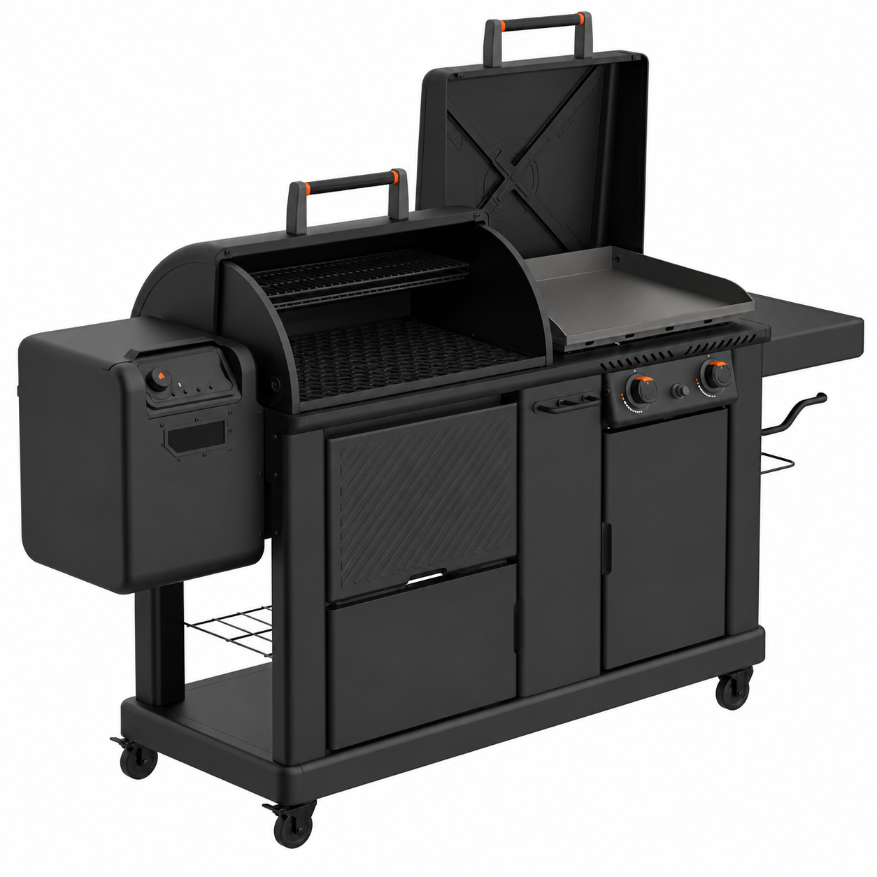 22" XL Griddle & Pellet Grill Combo