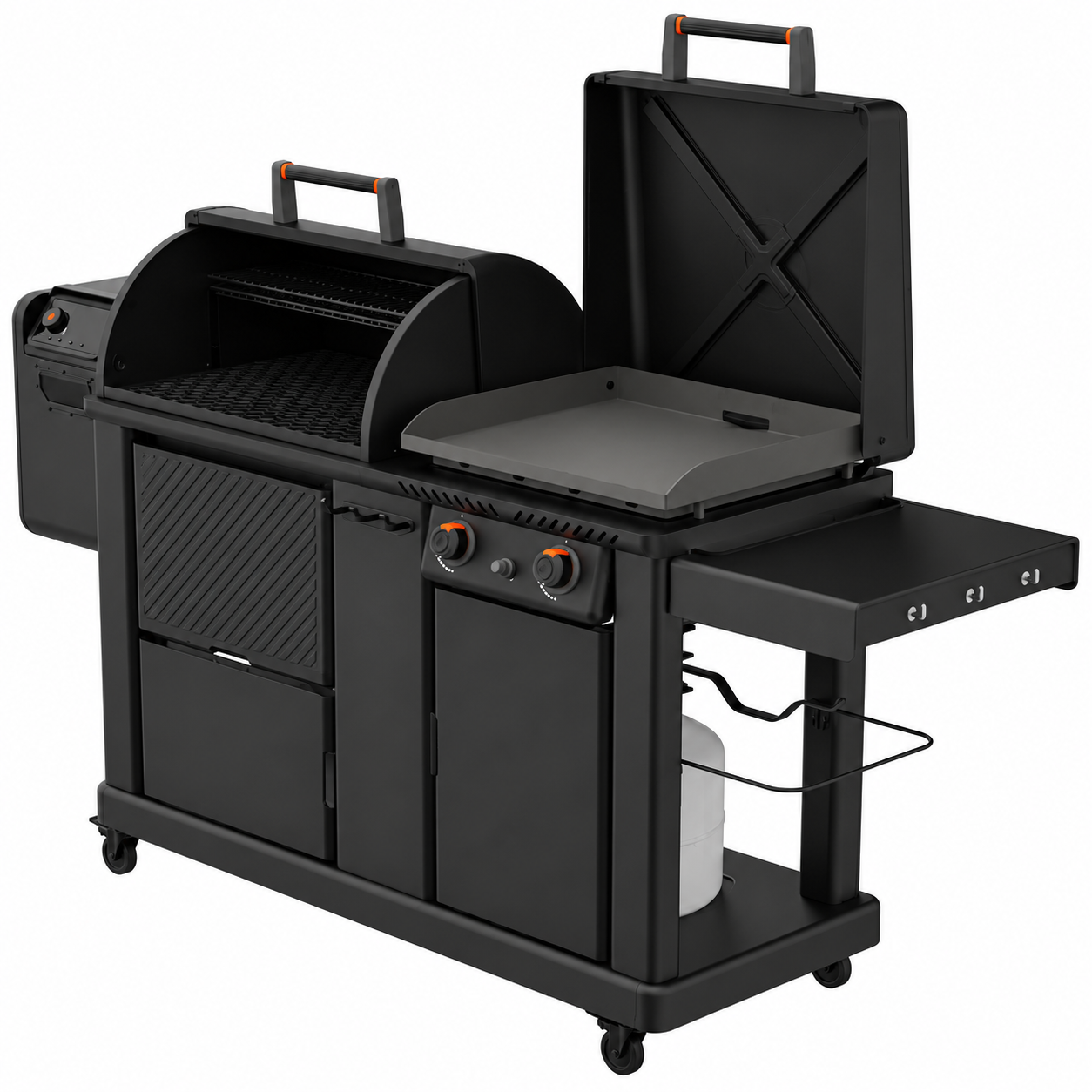 22" XL Griddle & Pellet Grill Combo