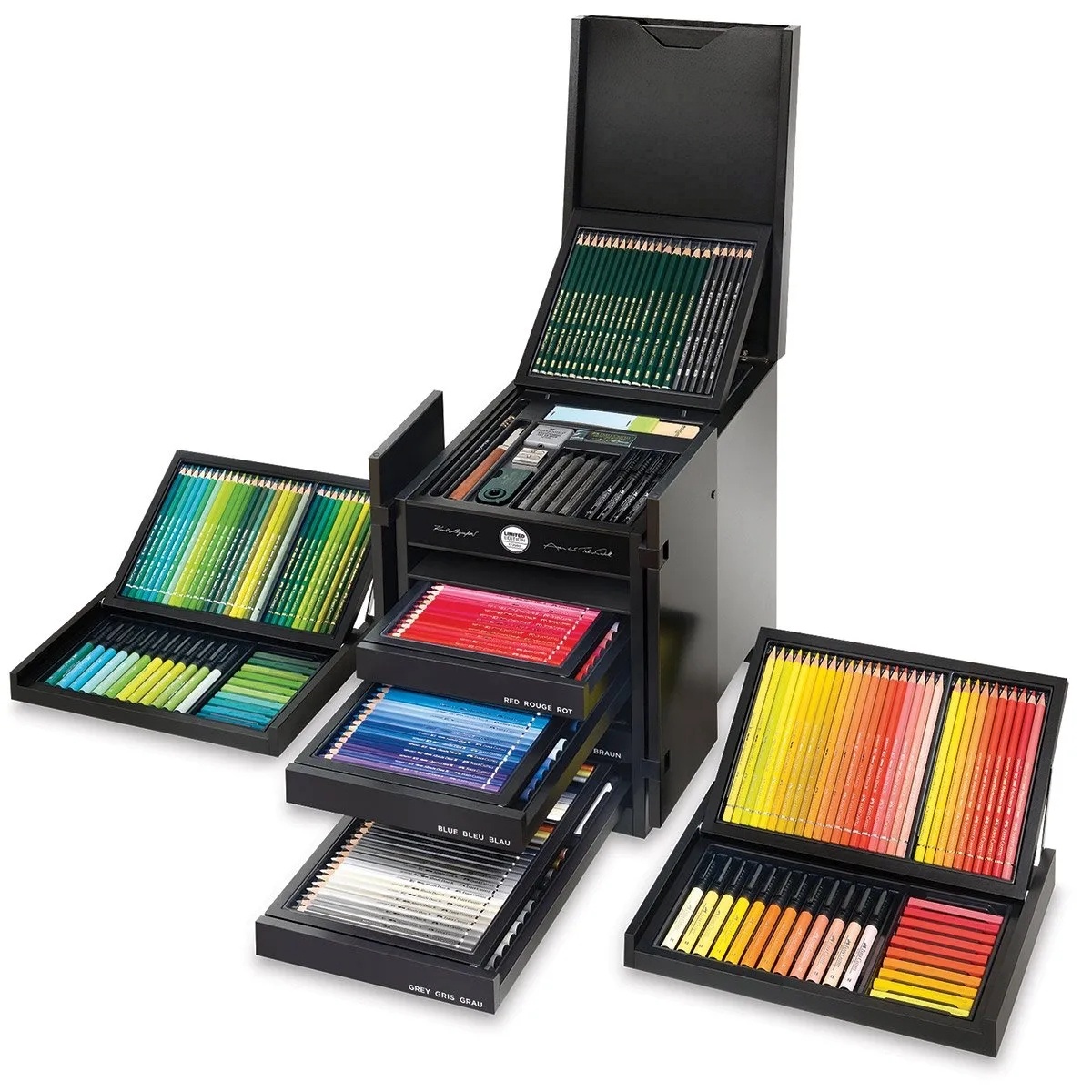 ✨Today BUY 1 GET 2 FREE!✨Limited-edition art set Contains a total of 350 drawing tools - Art & Graphic Anniversary Case