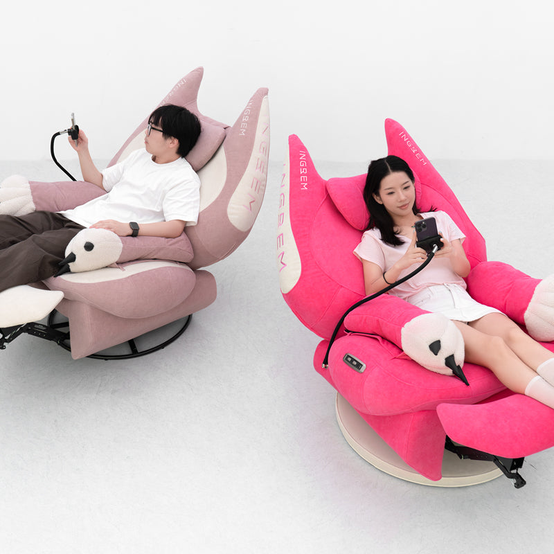 💥Last day 70% OFF💥Multifunctional Fat Cat Power Cartoon Ergonomic Recliner Gaming Chair