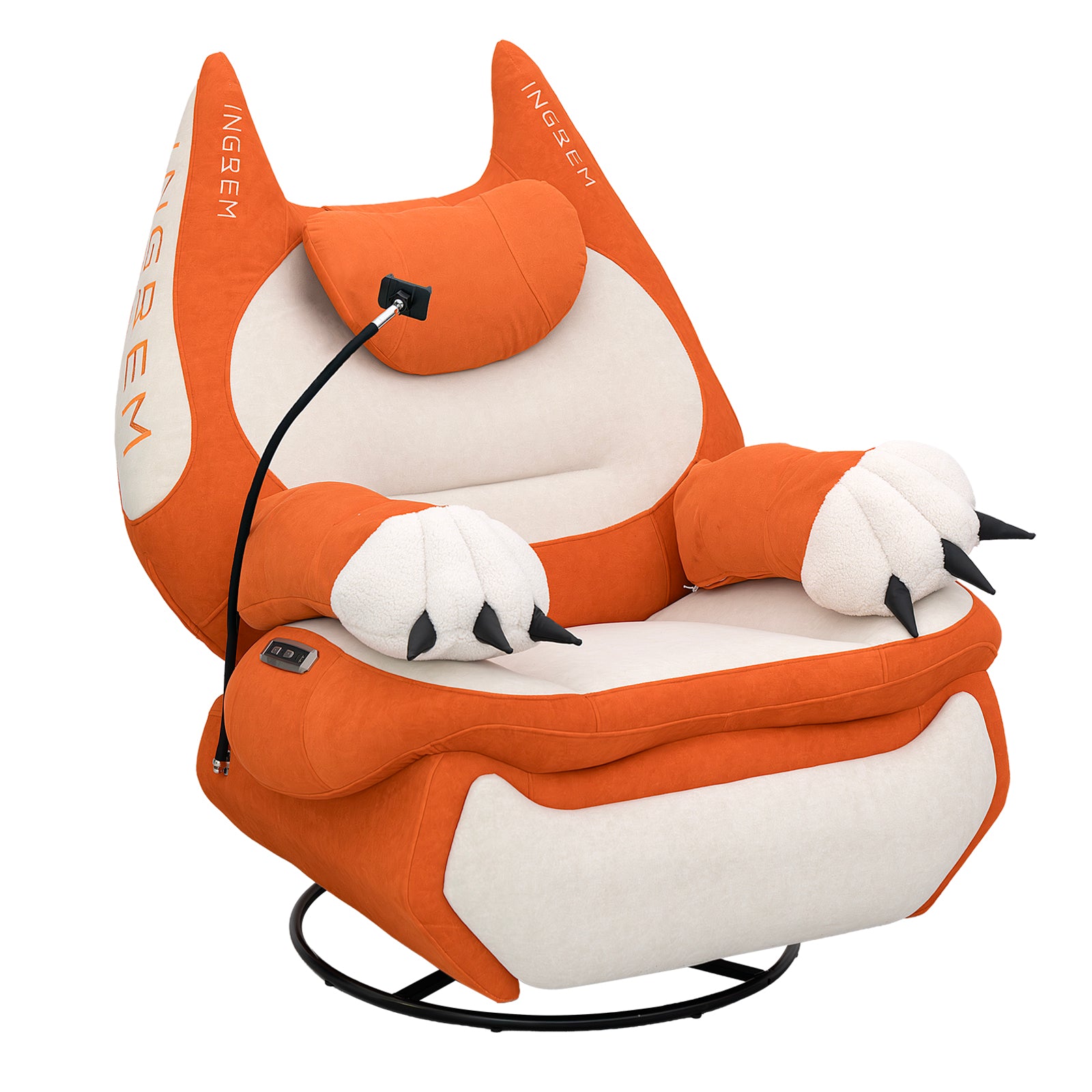 💥Last day 70% OFF💥Multifunctional Fat Cat Power Cartoon Ergonomic Recliner Gaming Chair