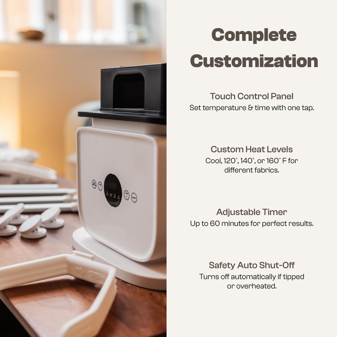 Automatic Ironing Machine 4.0 | Hands-Free Wrinkle Remover & Clothes Dryer for Shirts, Pants & Shoes - Ready to Wear in Minutes