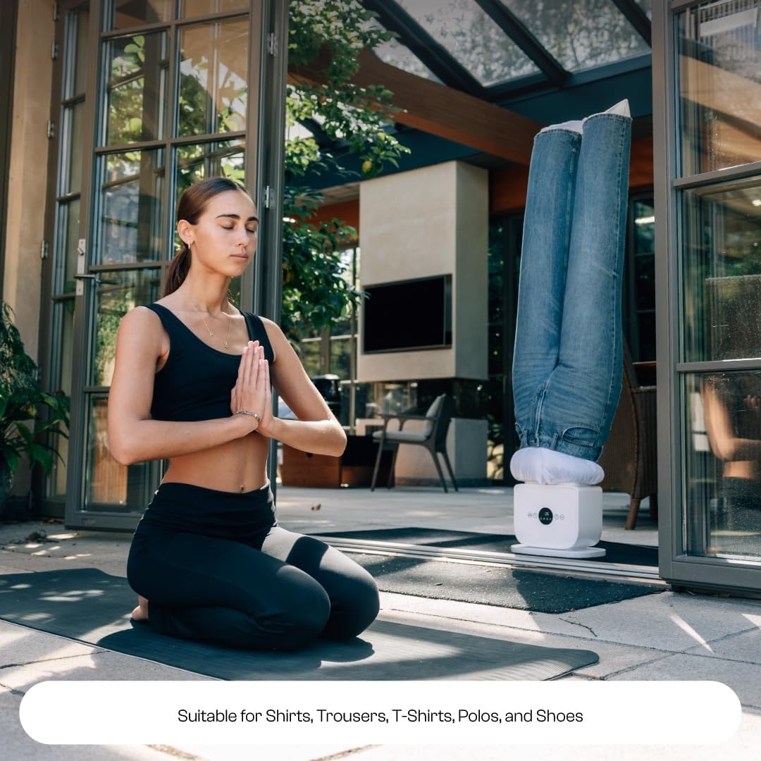 Automatic Ironing Machine 4.0 | Hands-Free Wrinkle Remover & Clothes Dryer for Shirts, Pants & Shoes - Ready to Wear in Minutes