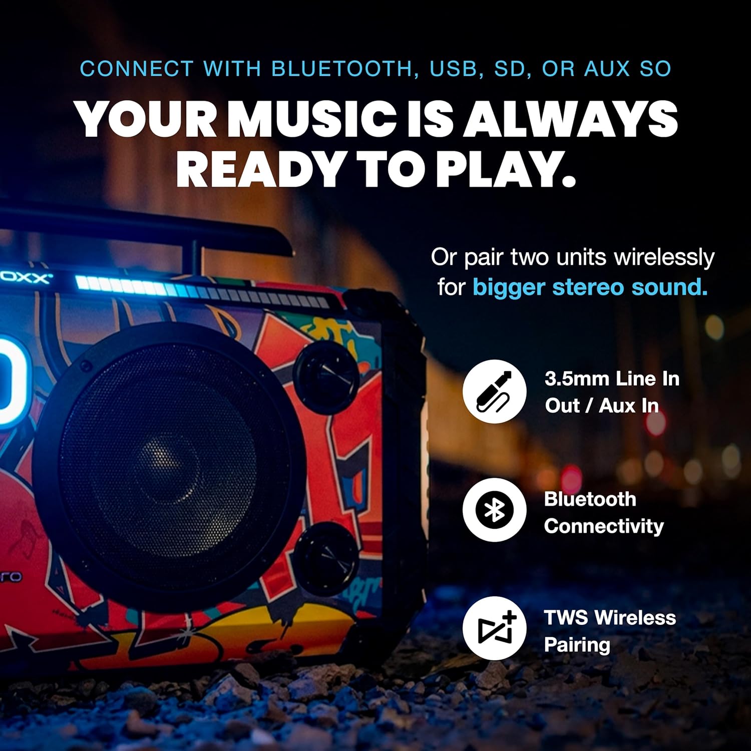 🔥Today's Special🔥Flare8 Pro Bluetooth Party Outdoor Speaker