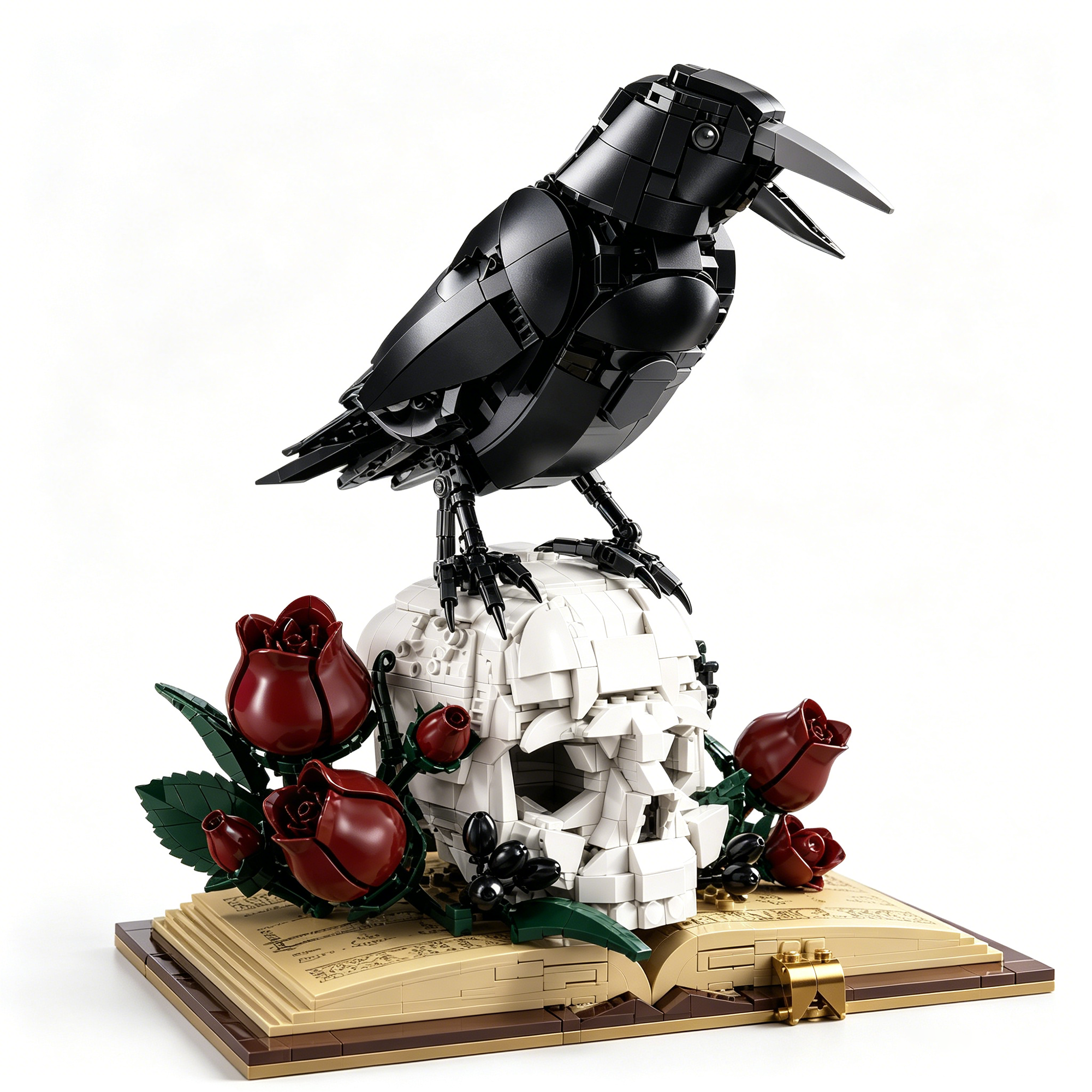 Crow and Skull Display Model