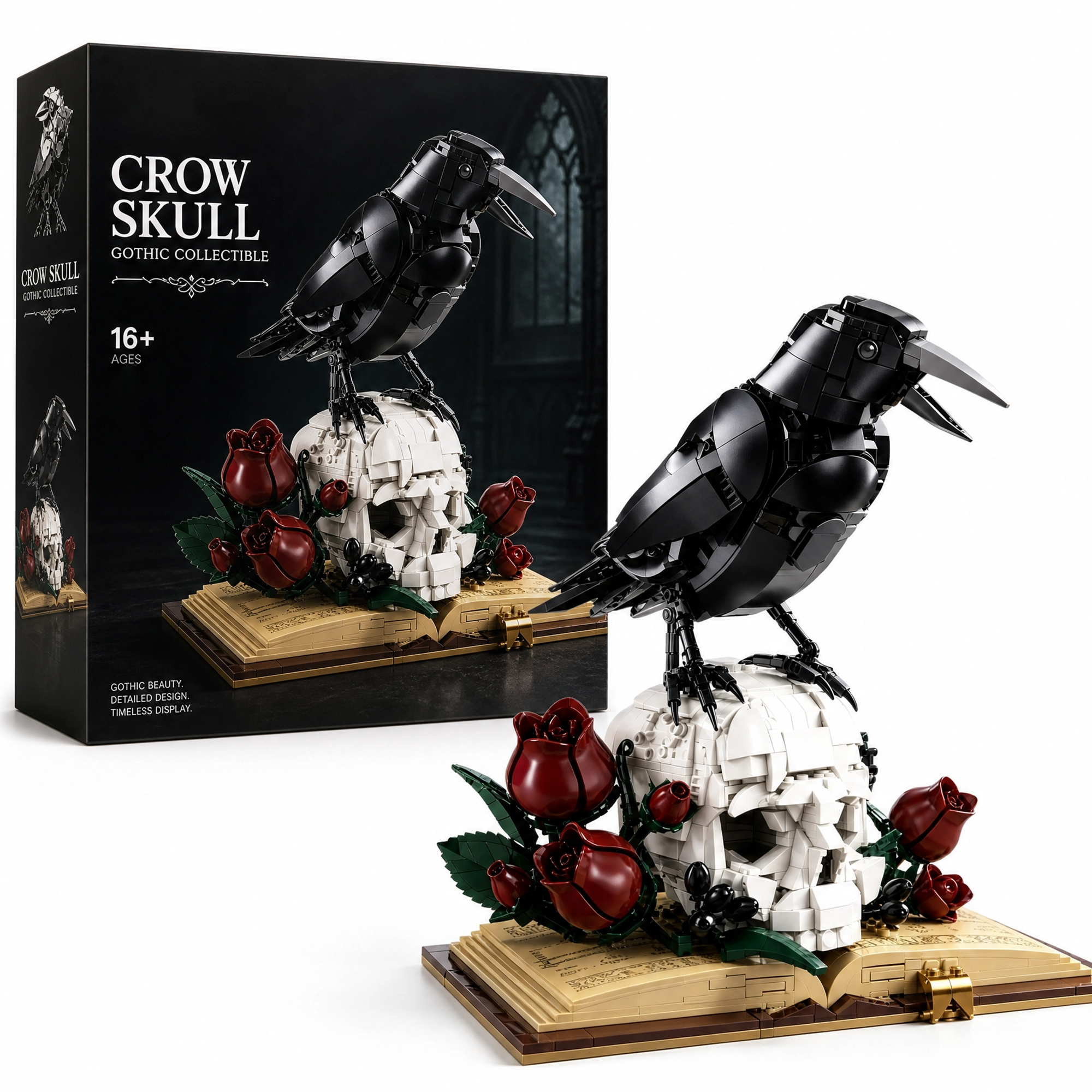 Crow and Skull Display Model