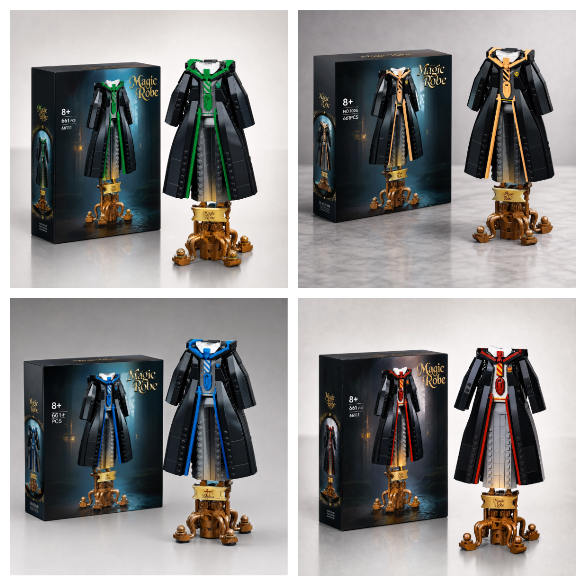 Magic Academy Wizard Robe Building Set
