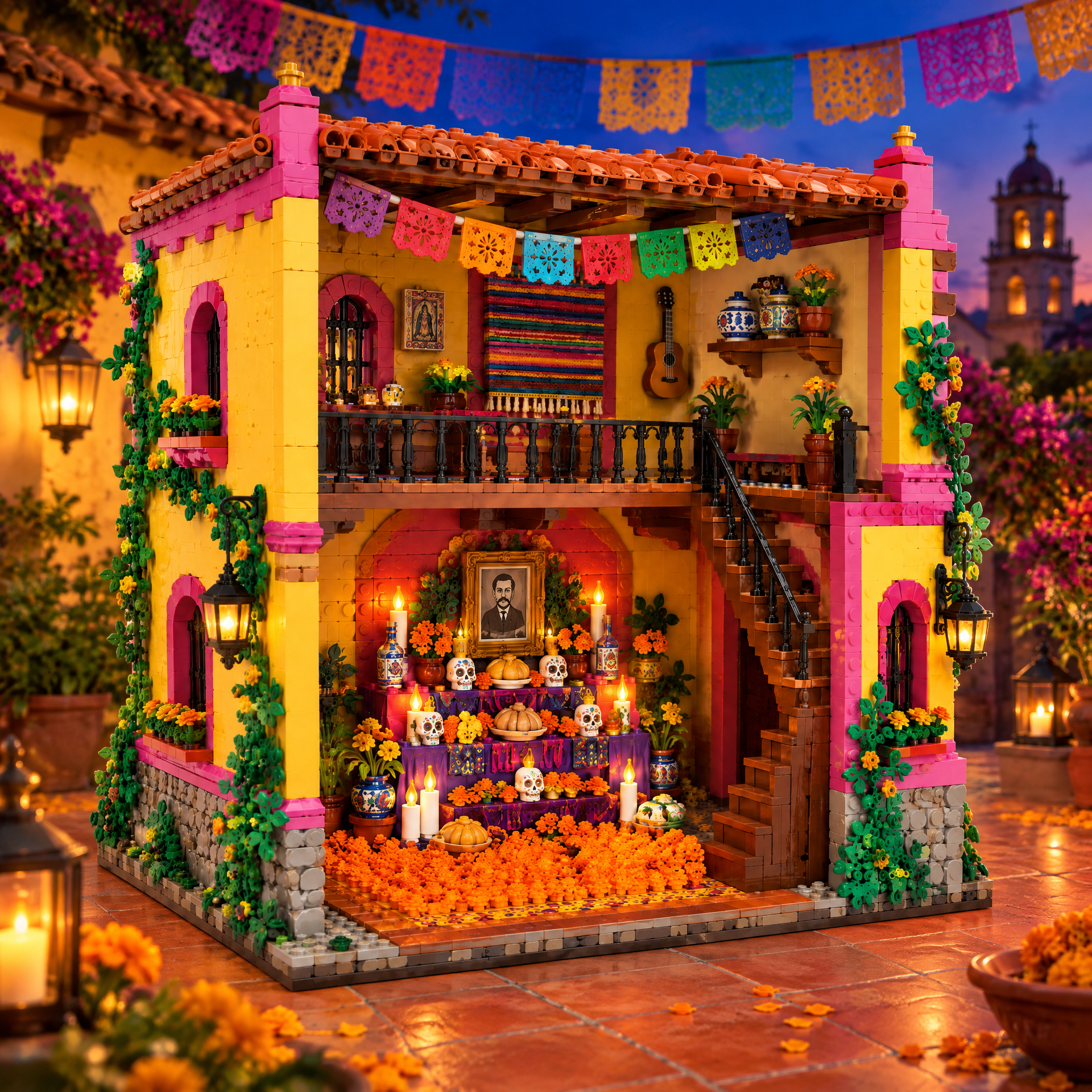 Ofrenda Home Diorama: Remembrance & Heritage Display