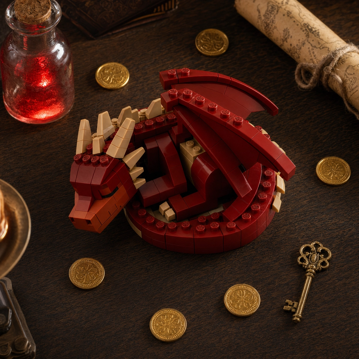Ignis Slumber Dragon Building Set