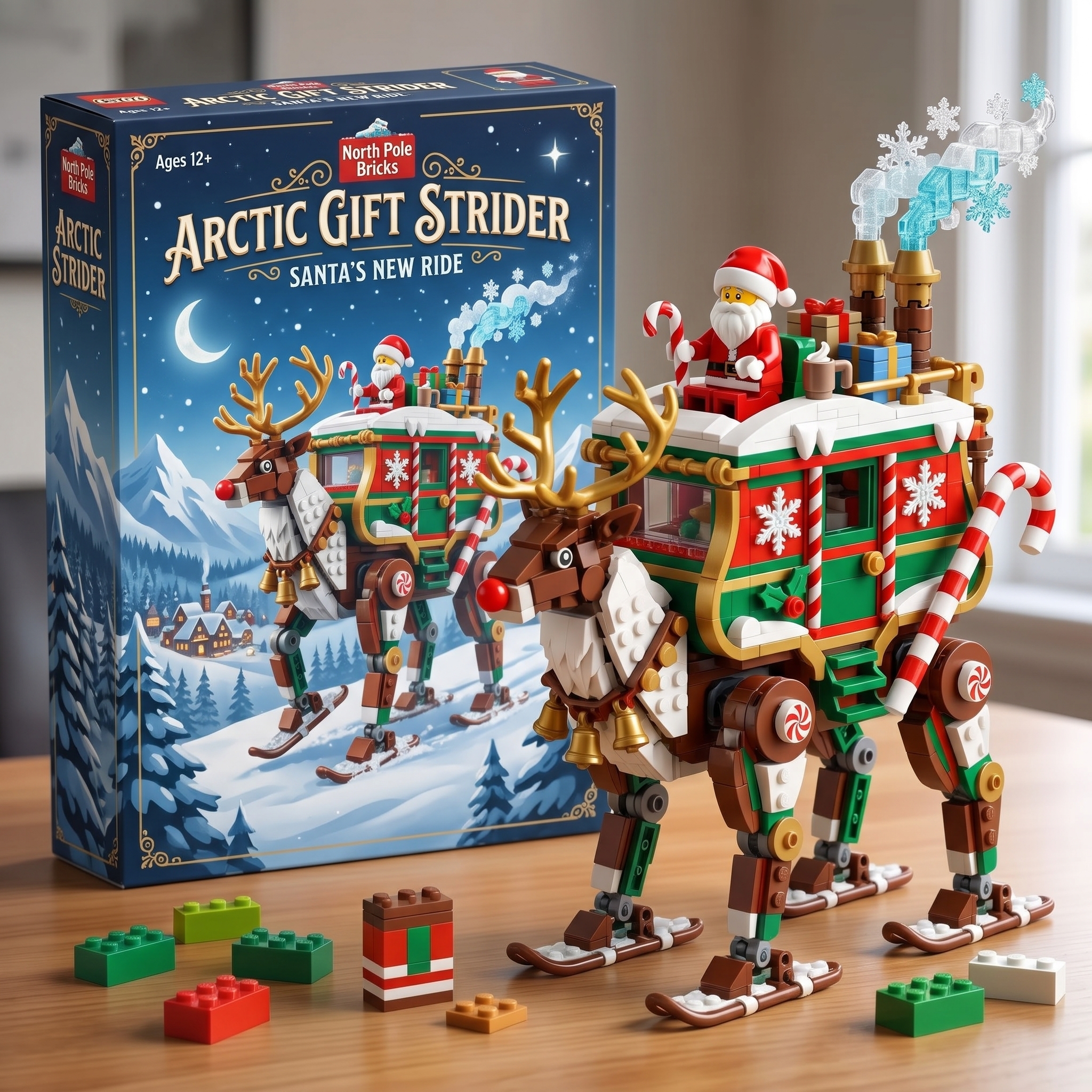 Collector's Edition: Santa's Mech Walker Brick Set