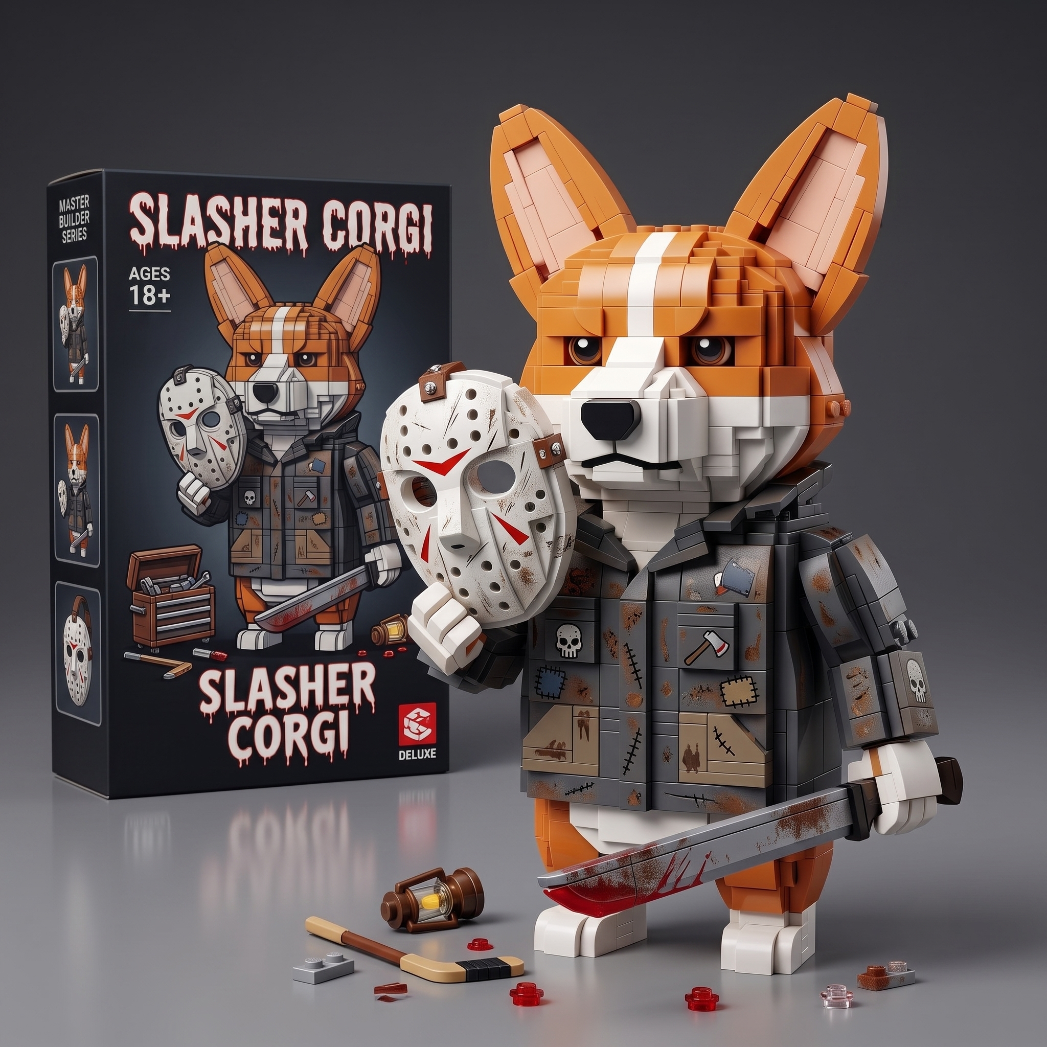 Slasher Corgi: Collector's Edition Building Set