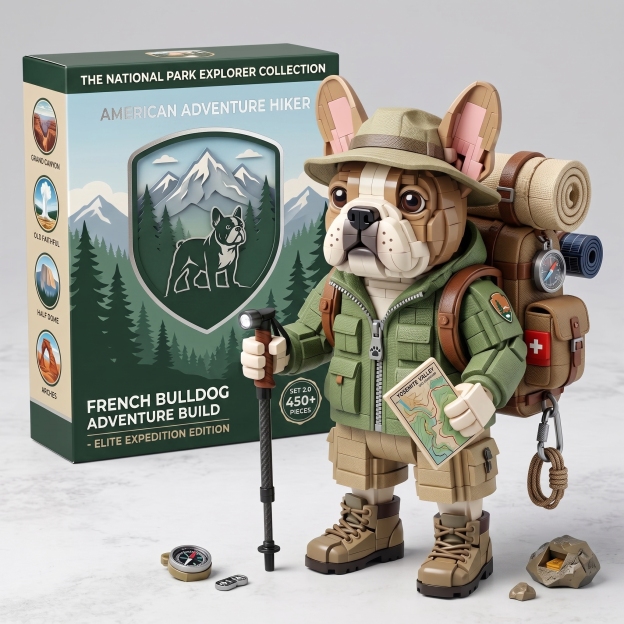 Adventure Frenchie Building Set