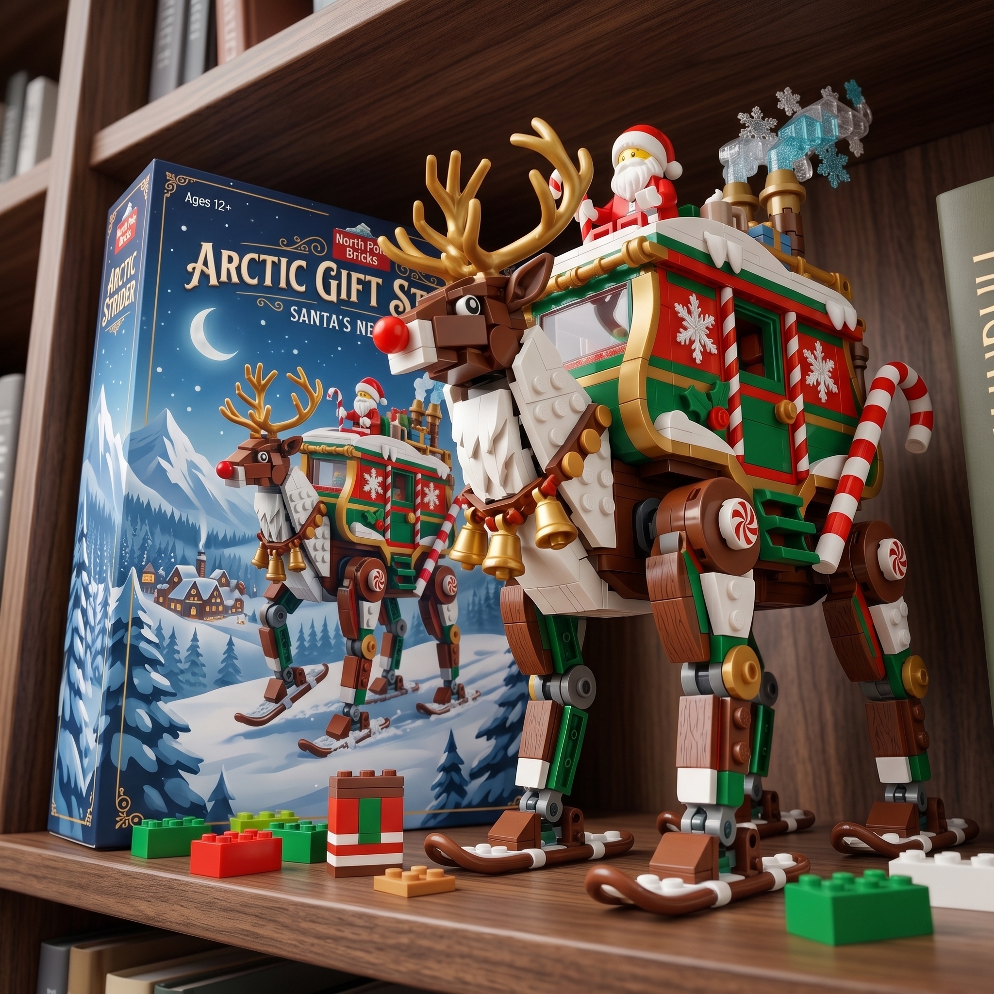Collector's Edition: Santa's Mech Walker Brick Set