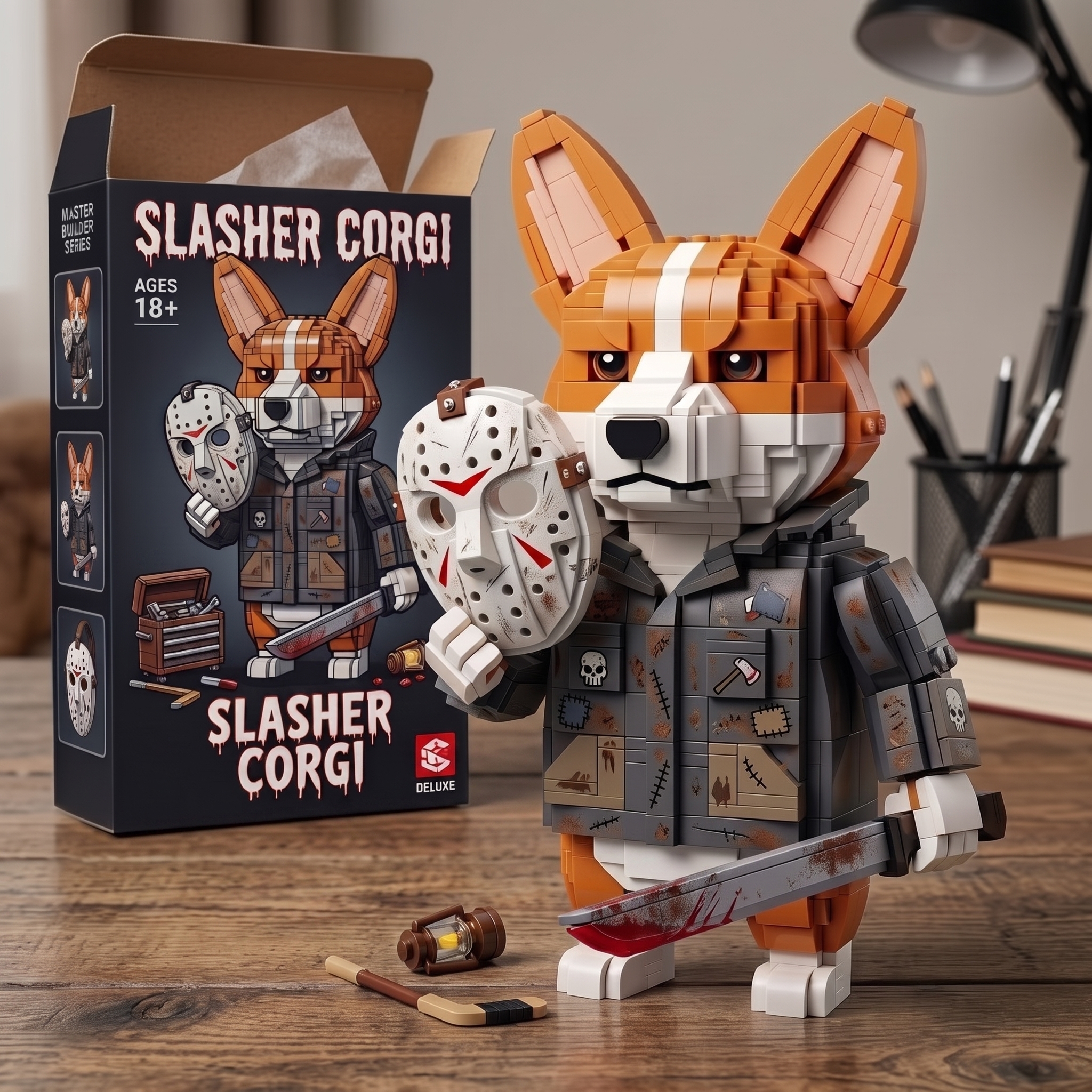 Slasher Corgi: Collector's Edition Building Set