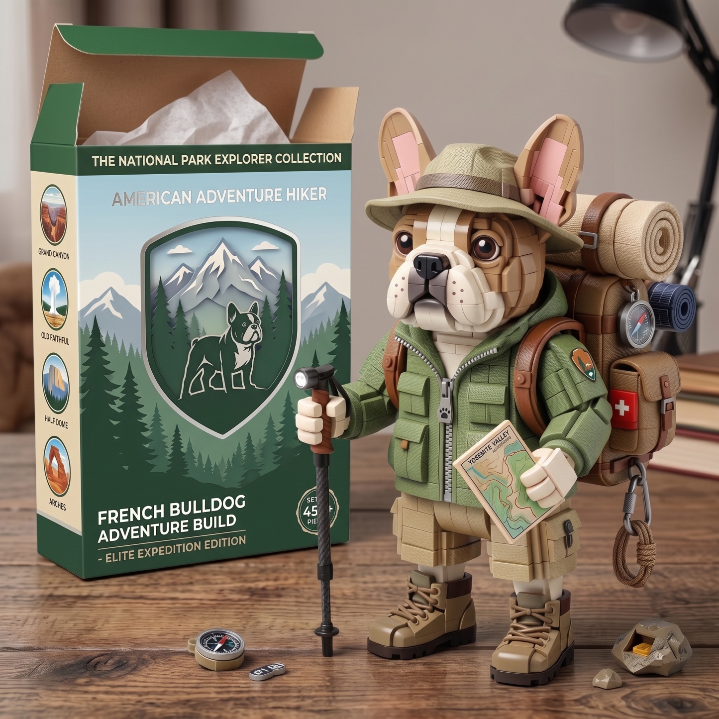 Adventure Frenchie Building Set