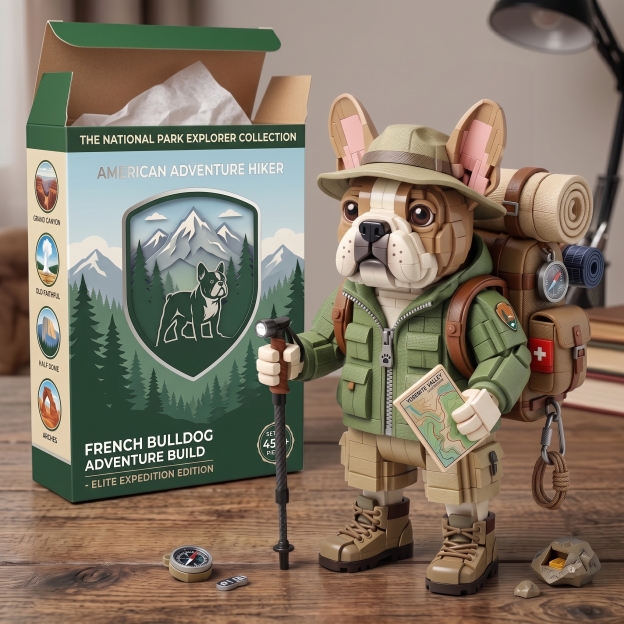 Adventure Frenchie Building Set
