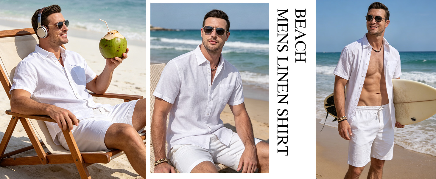 mens beach shirt