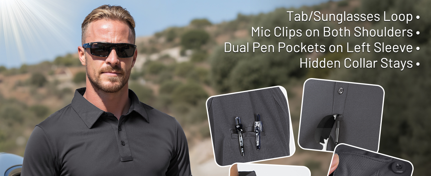 mens tactical polo shirts