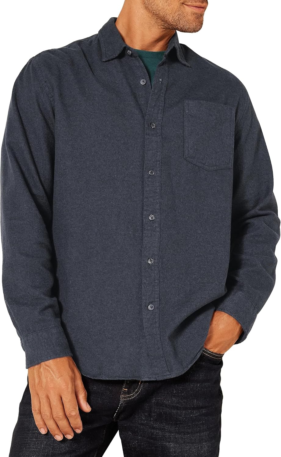 Men's Regular-Fit Long-Sleeve Flannel Shirt (Available in Big & Tall)